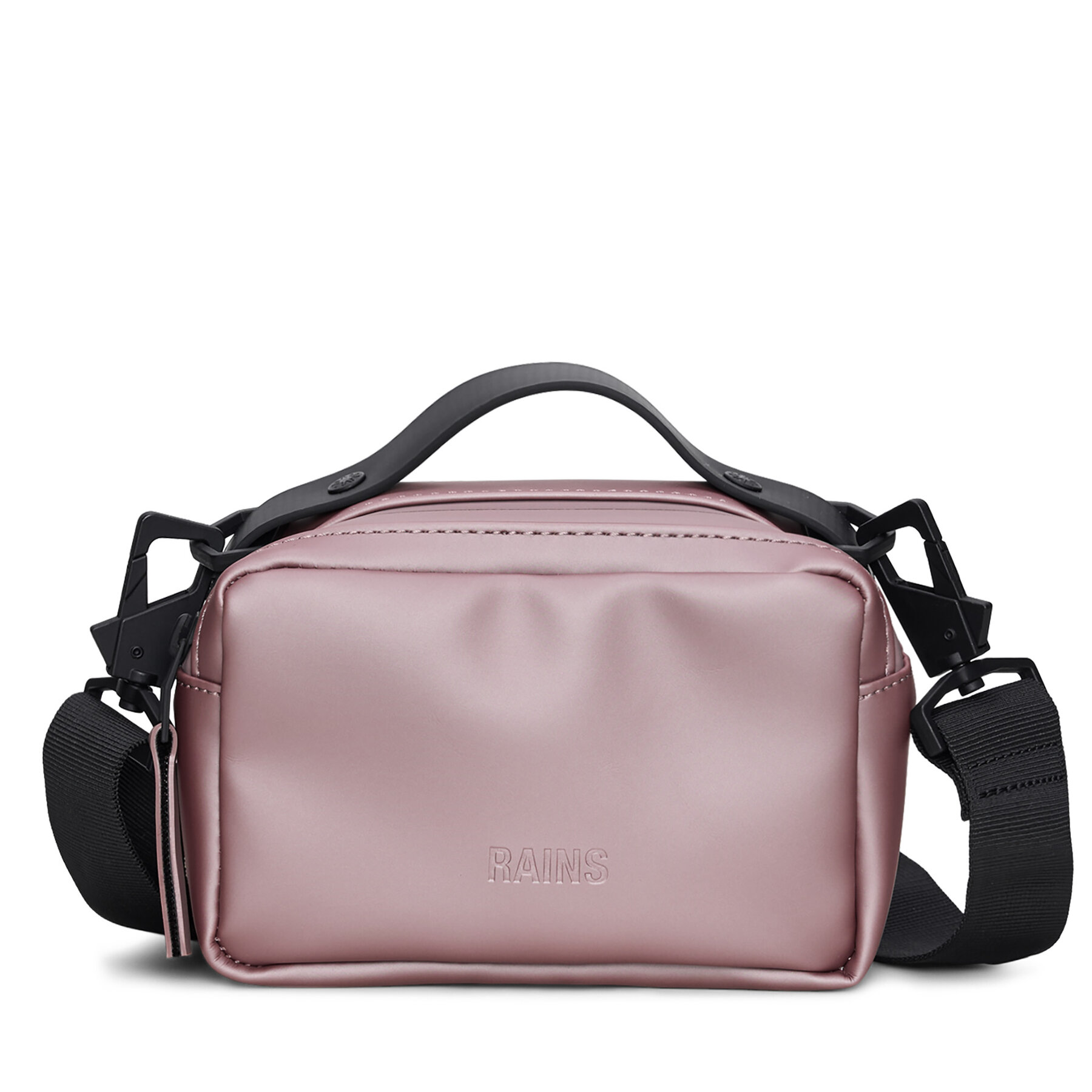 Umhängetasche Rains Box Bag Micro W3 14120 Rosa von Rains