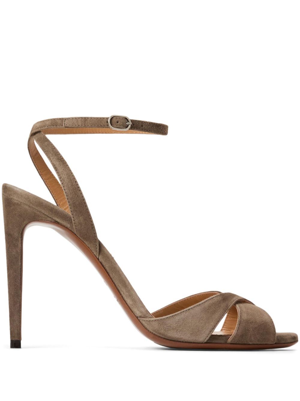 Ralph Lauren Collection 100mm Kandice sandals - Brown von Ralph Lauren Collection