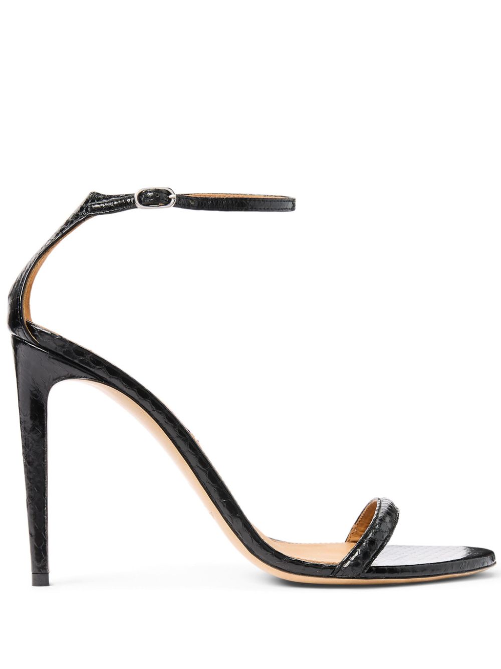 Ralph Lauren Collection 100mm Krystina sandals - Black von Ralph Lauren Collection