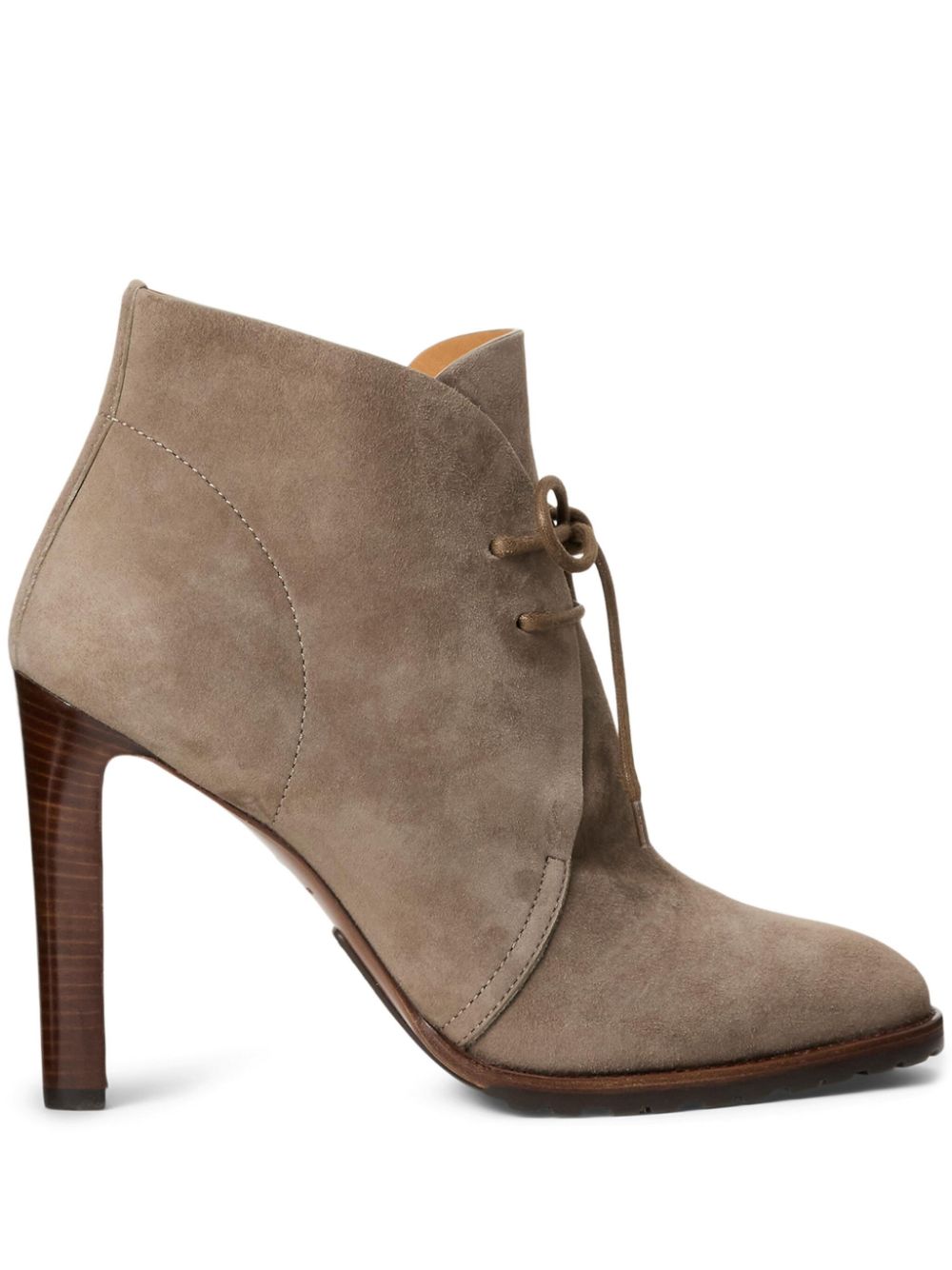 Ralph Lauren Collection 100mm Macy boots - Neutrals von Ralph Lauren Collection