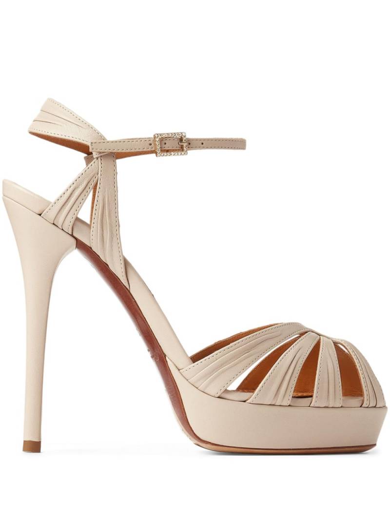 Ralph Lauren Collection 120mm Jaiden sandals - Neutrals von Ralph Lauren Collection