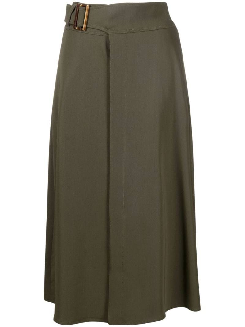 Ralph Lauren Collection Annsley A-line midi skirt - Green von Ralph Lauren Collection