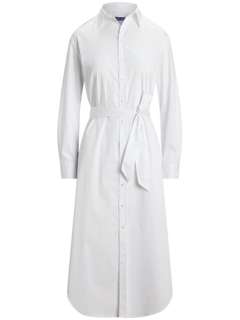 Ralph Lauren Collection Arielle shirt dress - White von Ralph Lauren Collection