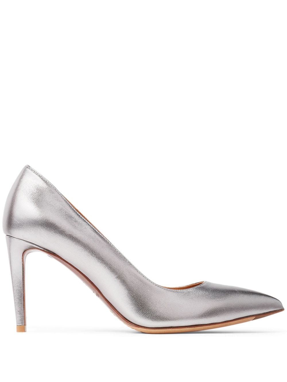 Ralph Lauren Collection Armissa metallic pumps - Silver von Ralph Lauren Collection