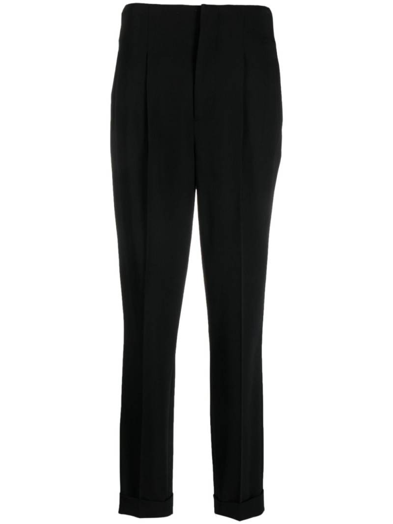 Ralph Lauren Collection Edmonds tailored tapered trousers - Black von Ralph Lauren Collection