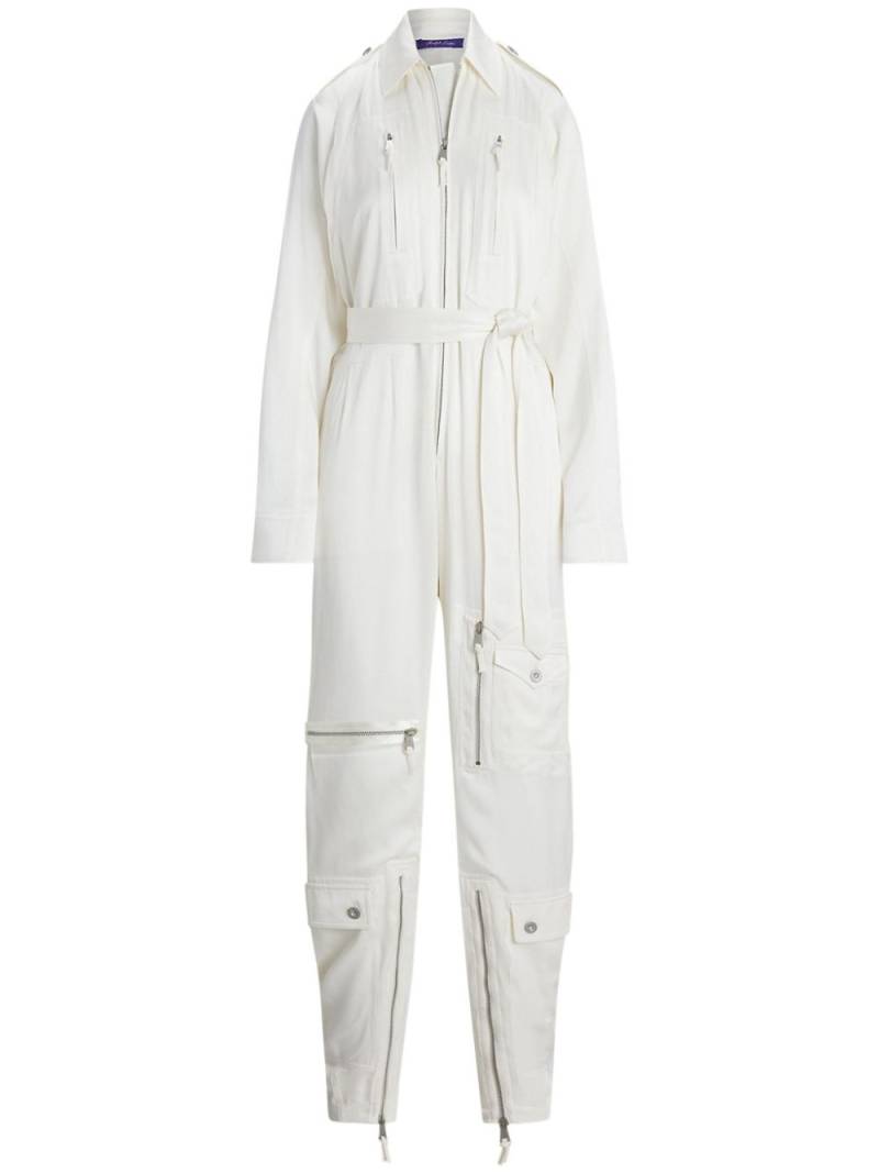 Ralph Lauren Collection Eve jumpsuit - White von Ralph Lauren Collection