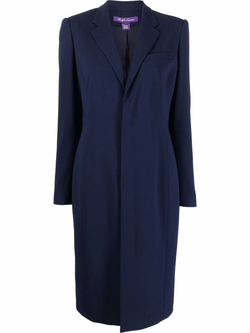 Ralph Lauren Collection Kailyn long-sleeve blazer dress - Blue von Ralph Lauren Collection