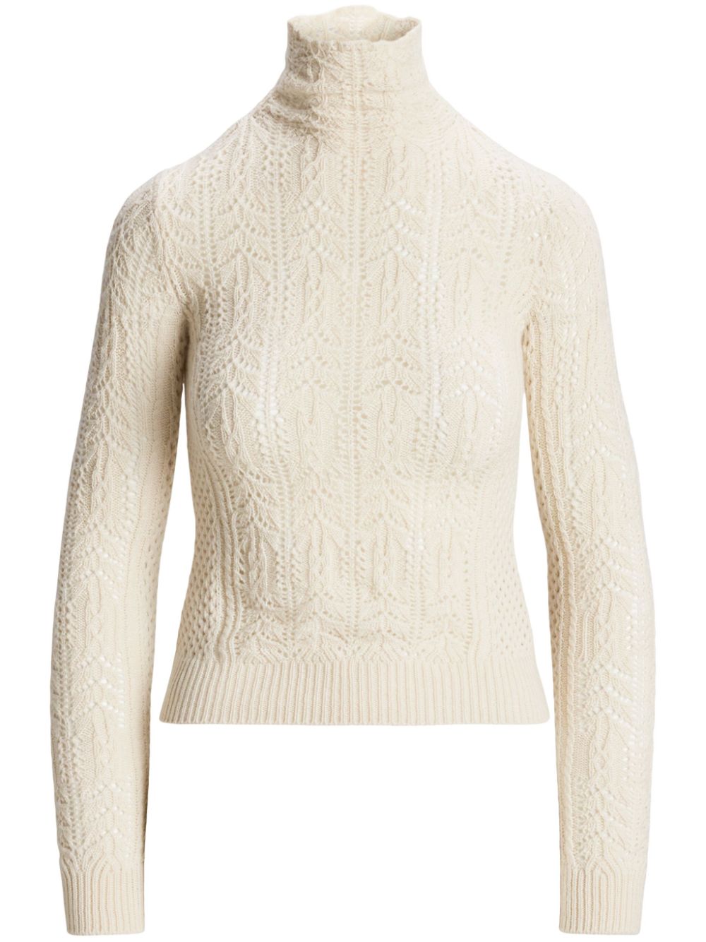 Ralph Lauren Collection Pointelle pullover - Neutrals von Ralph Lauren Collection