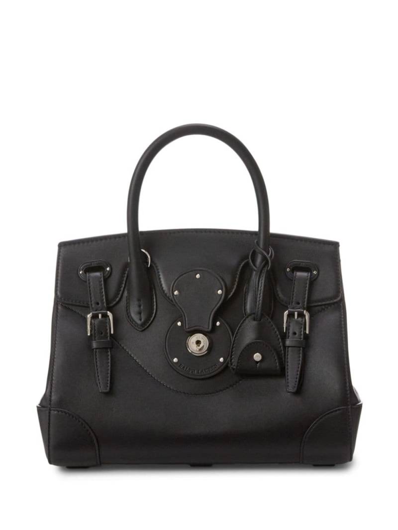 Ralph Lauren Collection Ricky leather tote bag - Black von Ralph Lauren Collection