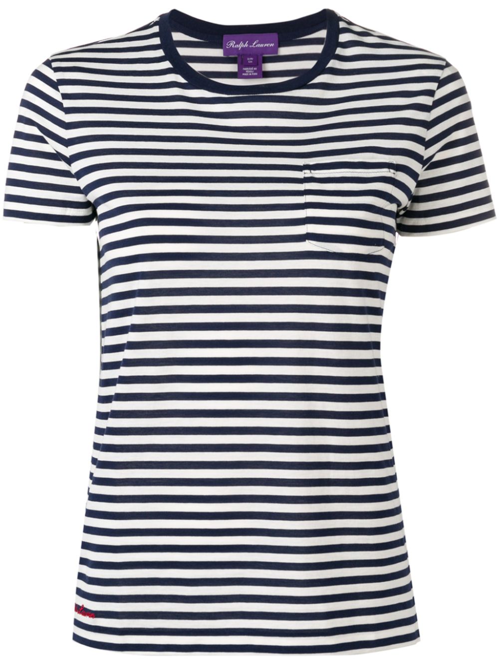 Ralph Lauren Collection Sailor striped T-shirt - Blue von Ralph Lauren Collection