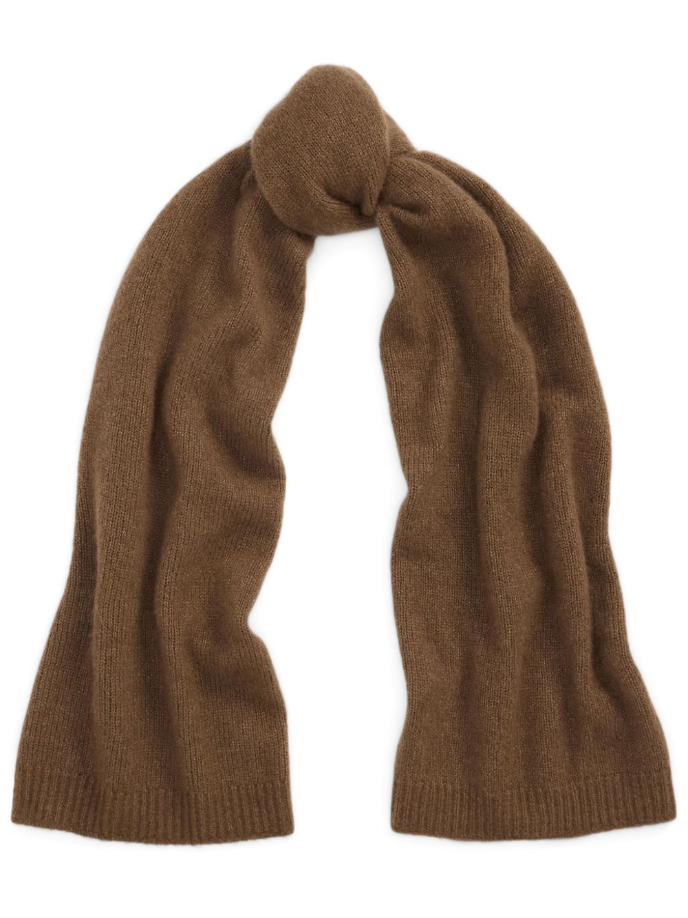 Ralph Lauren Collection brushed fine-knit scarf - Brown von Ralph Lauren Collection