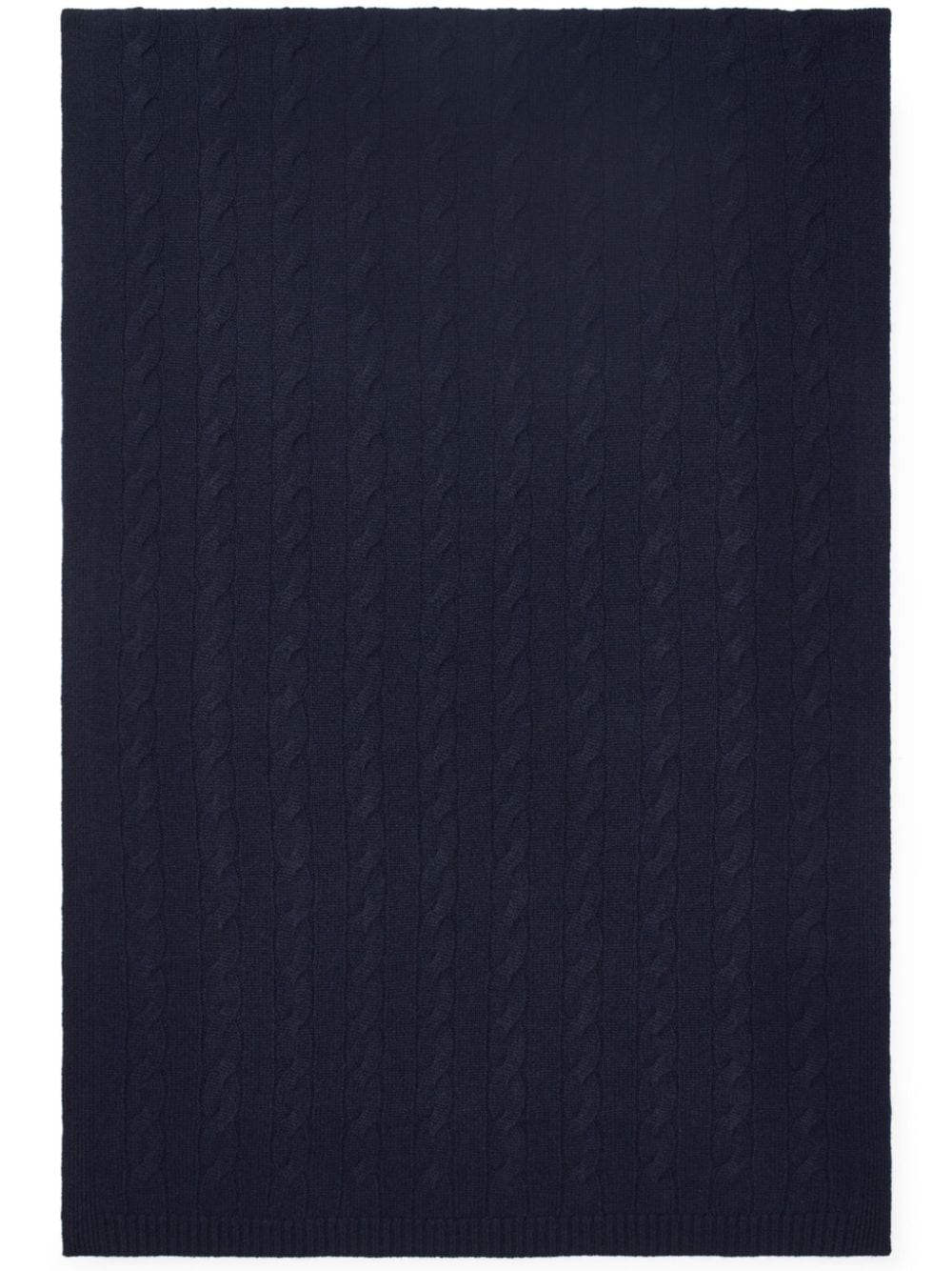 Ralph Lauren Collection cable-knit cashmere scarf - Blue von Ralph Lauren Collection