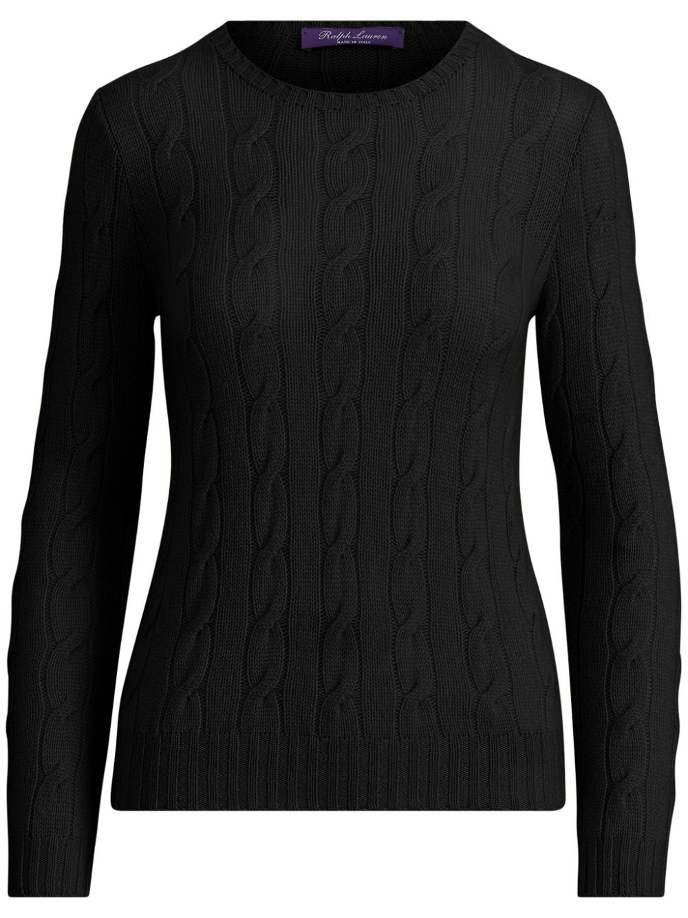 Ralph Lauren Collection cable-knit sweater - Black von Ralph Lauren Collection