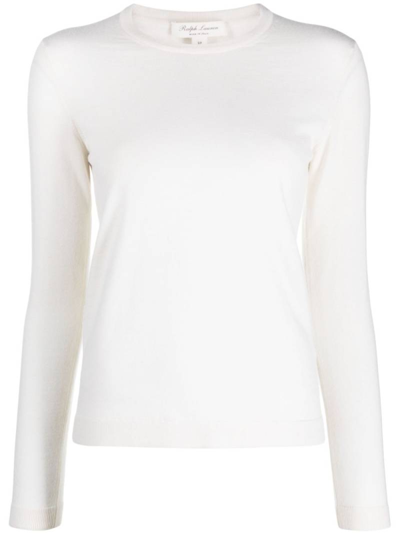 Ralph Lauren Collection cashmere crew-neck jumper - Neutrals von Ralph Lauren Collection