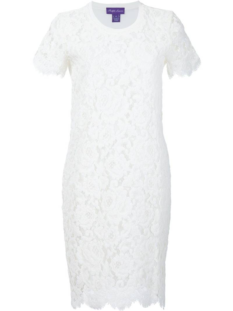 Ralph Lauren Collection lace dress - White von Ralph Lauren Collection