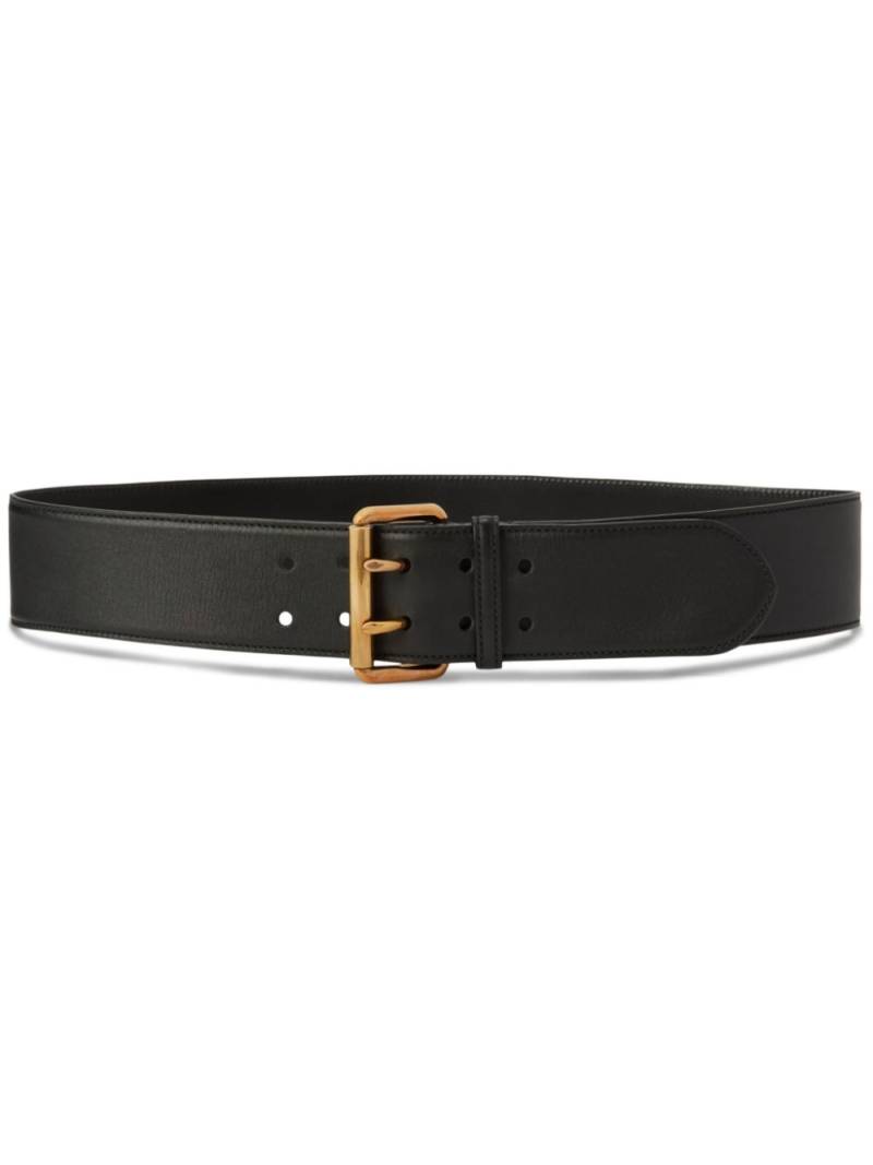 Ralph Lauren Collection leather belt - Black von Ralph Lauren Collection