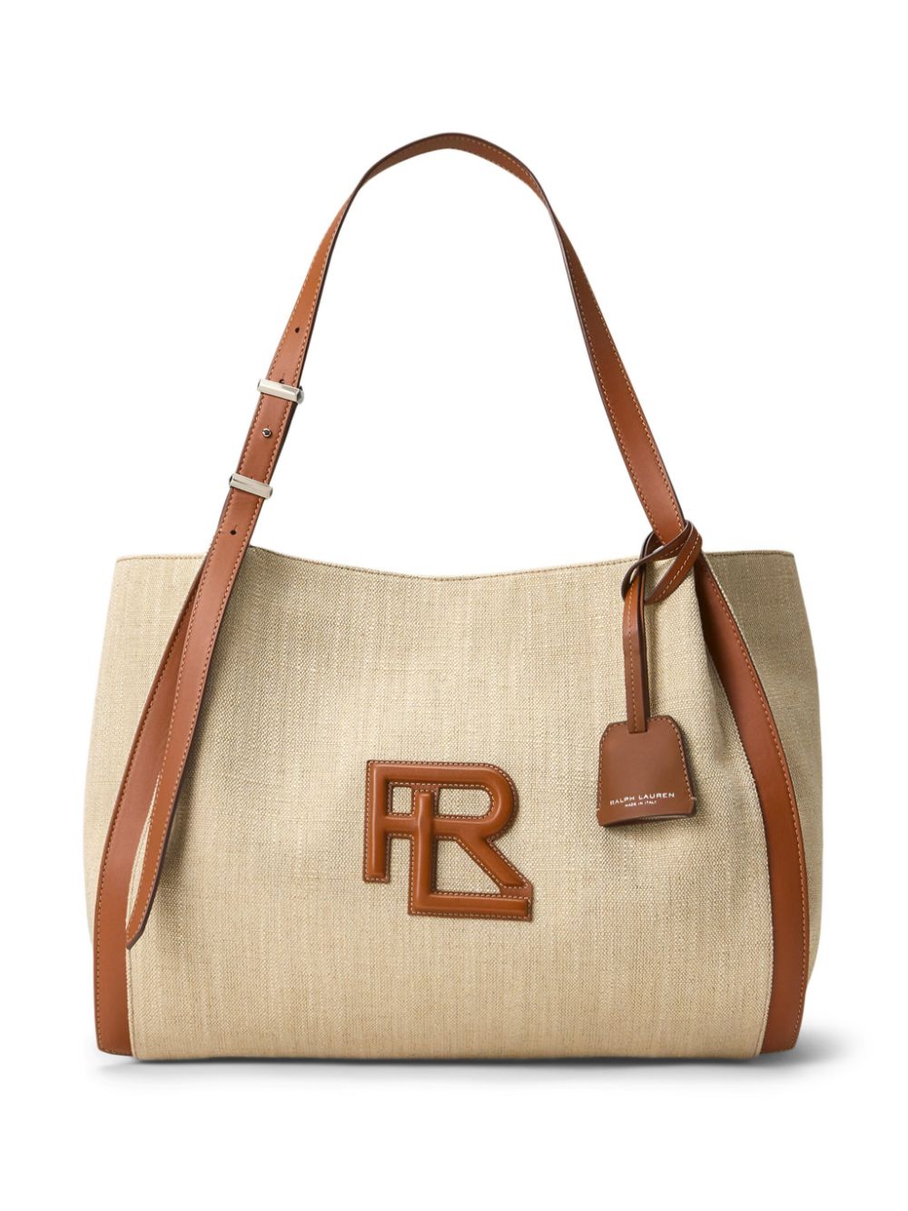 Ralph Lauren Collection logo-appliqué tote bag - Brown von Ralph Lauren Collection