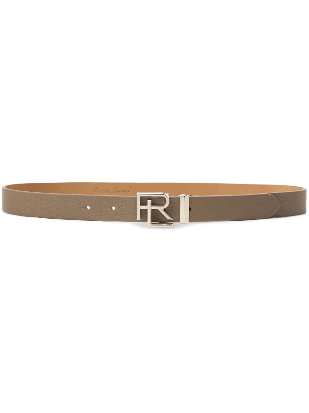 Ralph Lauren Collection logo-buckle leather belt - Brown