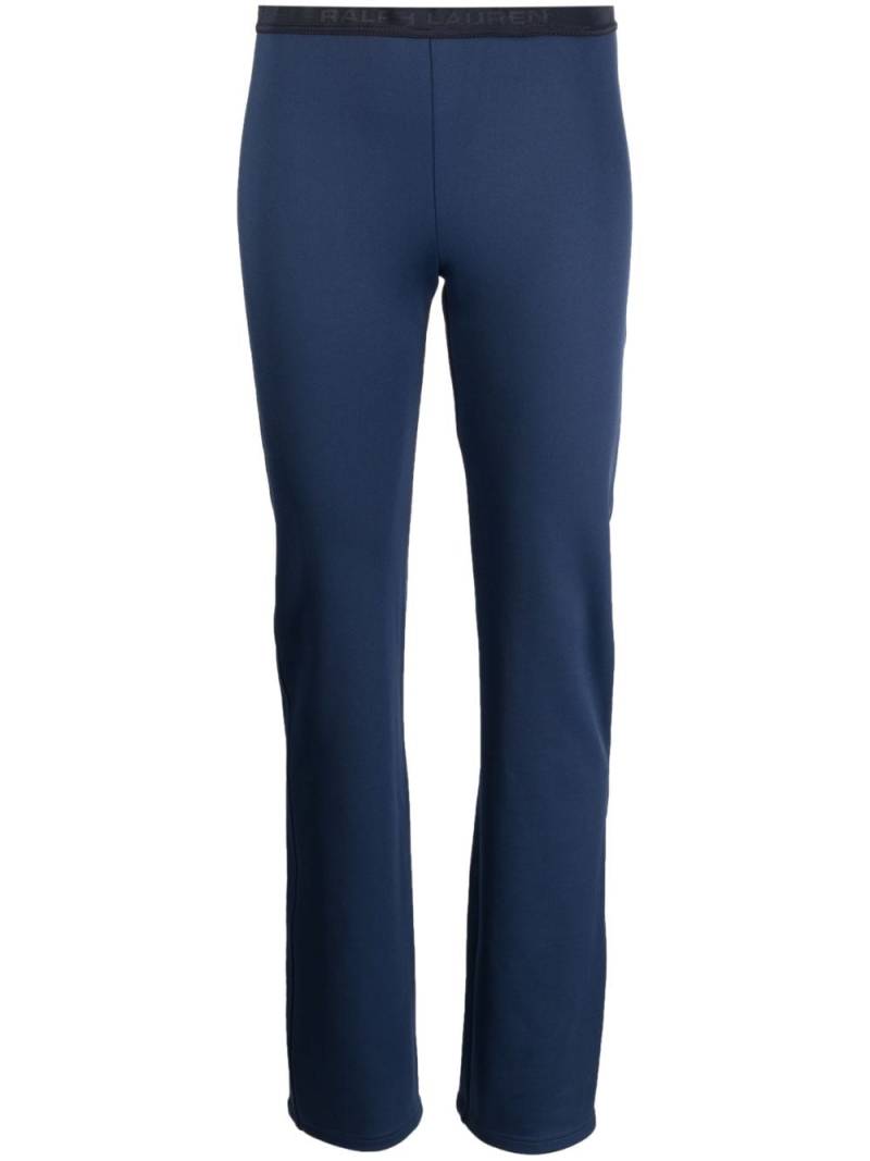 Ralph Lauren Collection logo-waistband low-rise track pants - Blue von Ralph Lauren Collection