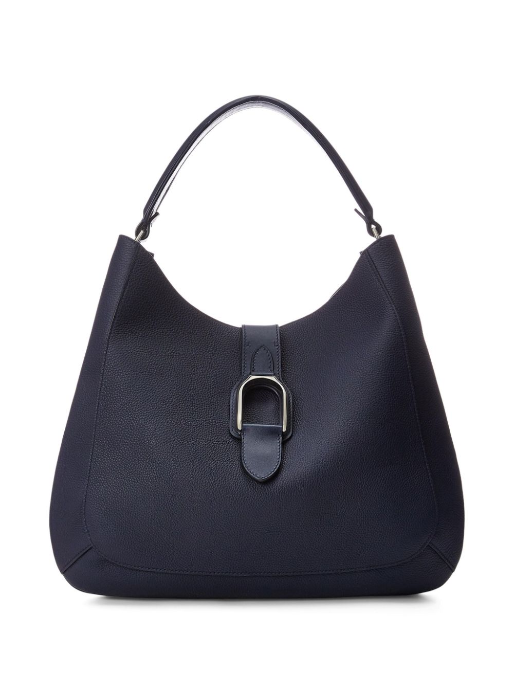 Ralph Lauren Collection medium pebbled-leather shoulder bag - Blue von Ralph Lauren Collection