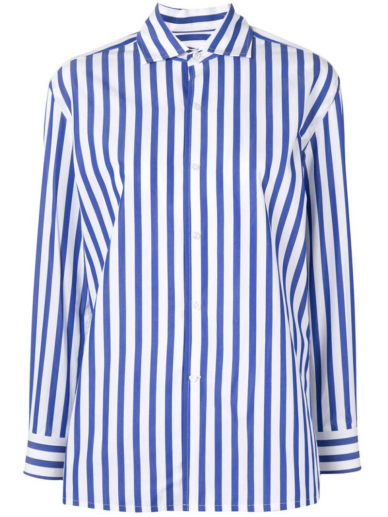 Ralph Lauren Collection pinstriped shirt - Blue von Ralph Lauren Collection