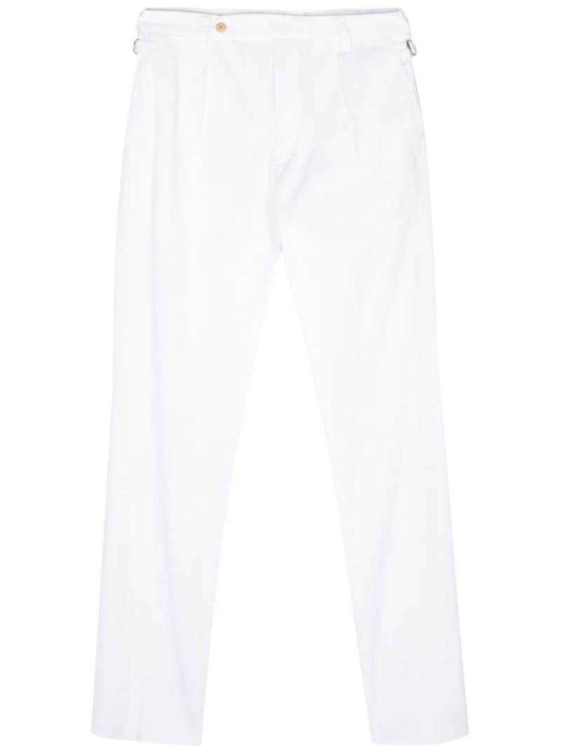 Ralph Lauren Collection pleated chino trousers - White von Ralph Lauren Collection