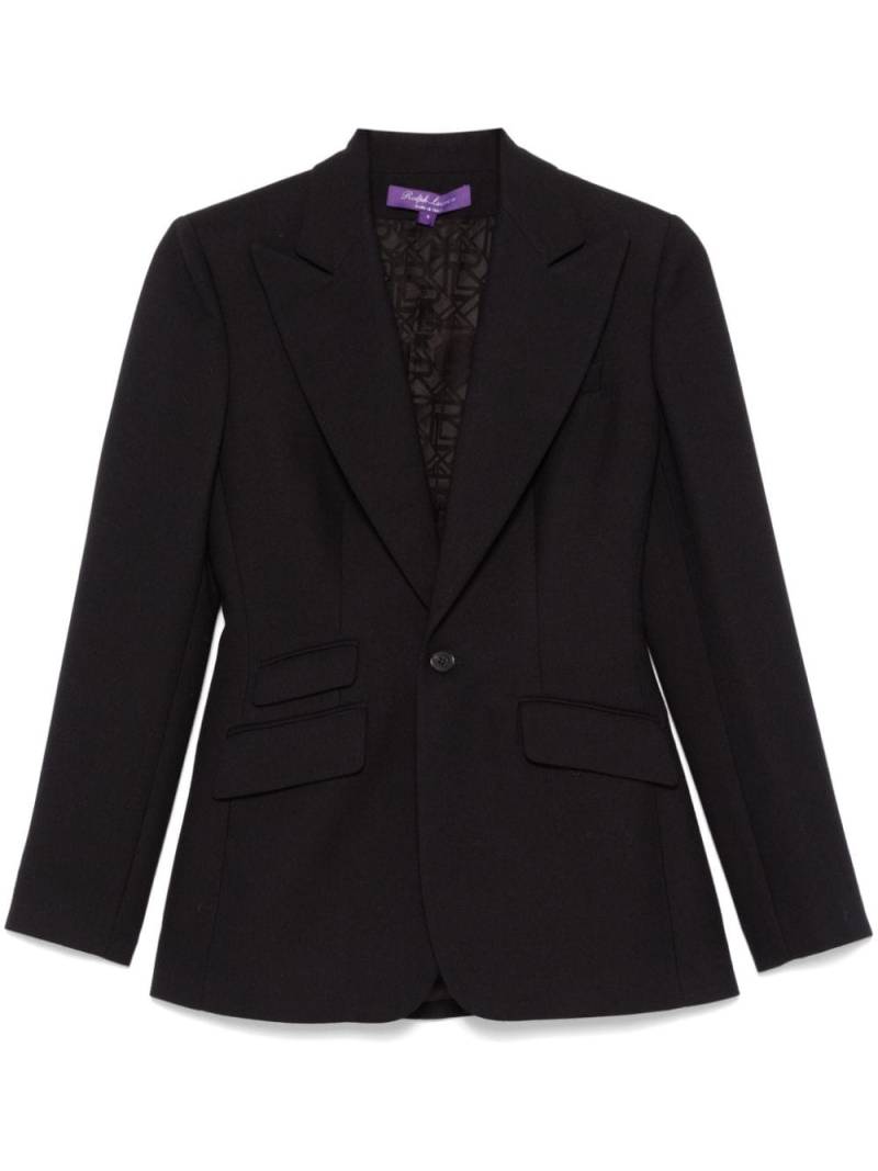 Ralph Lauren Collection single-breasted blazer - Black von Ralph Lauren Collection