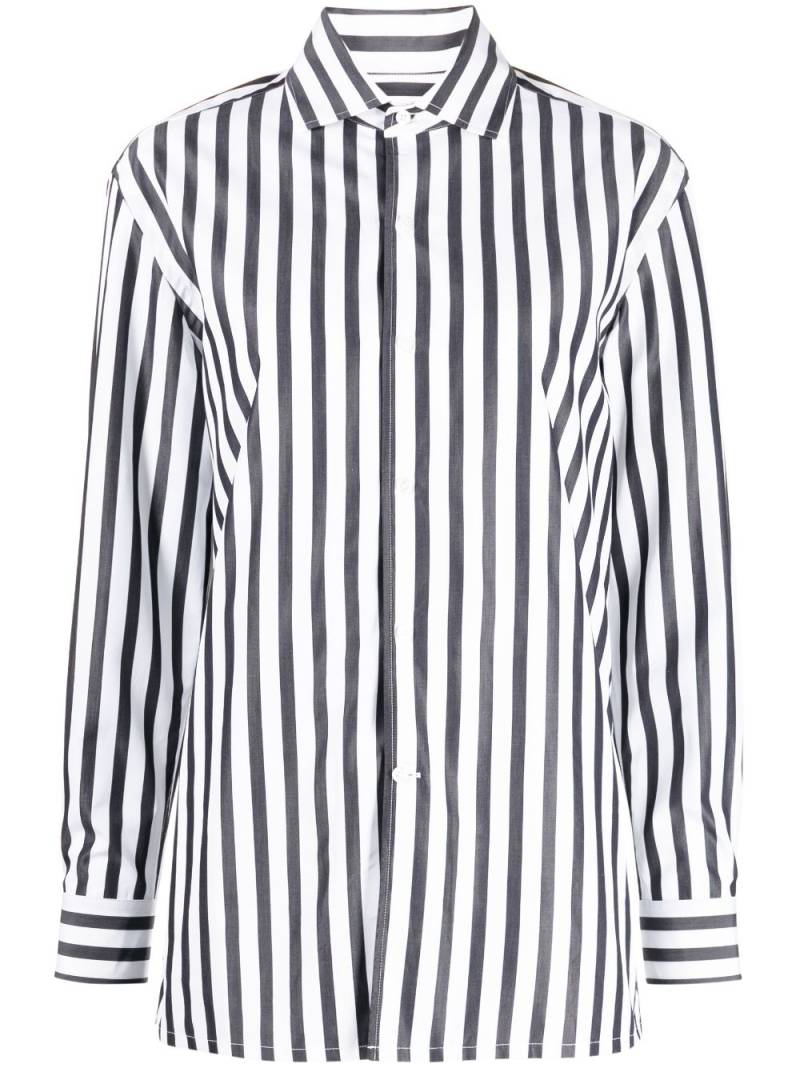 Ralph Lauren Collection striped cotton shirt - Blue von Ralph Lauren Collection