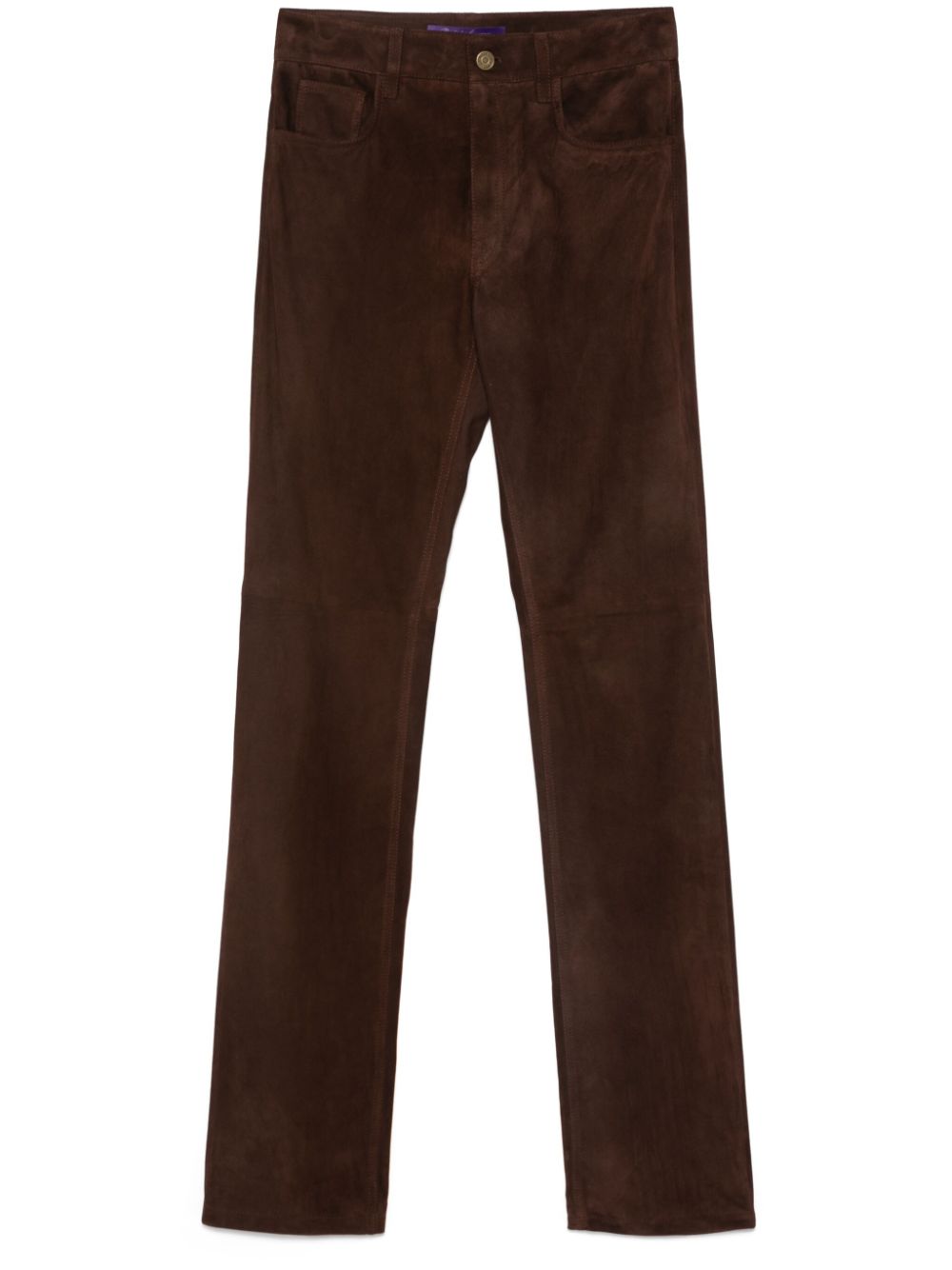 Ralph Lauren Collection suede trousers - Brown von Ralph Lauren Collection