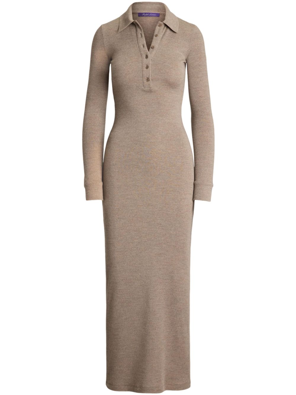 Ralph Lauren Collection wool knitted dress - Neutrals von Ralph Lauren Collection