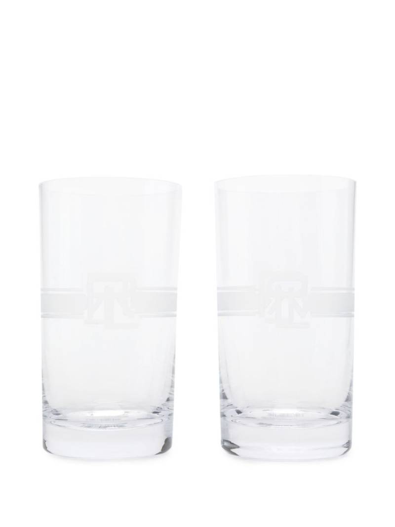 Ralph Lauren Home Ashton Highball glasses (set of two) - White von Ralph Lauren Home