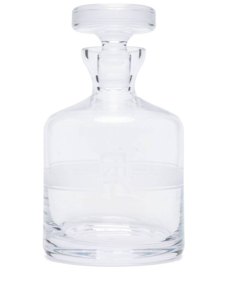 Ralph Lauren Home Ashton crystal glass decanter - White von Ralph Lauren Home