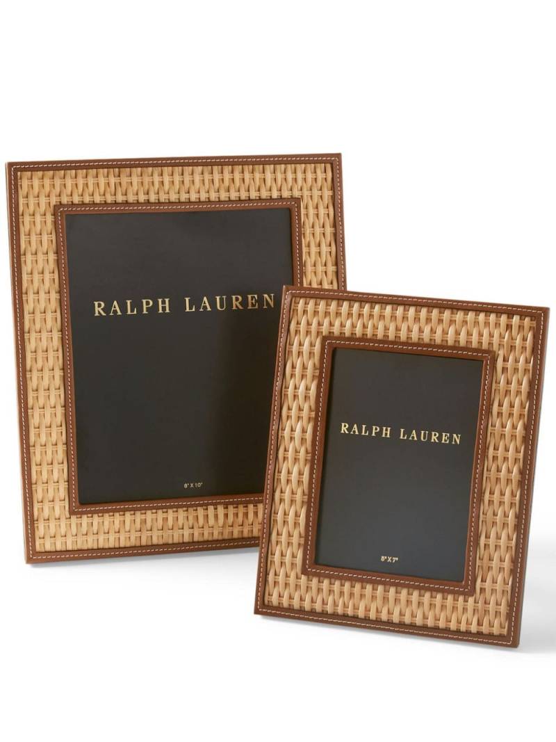 Ralph Lauren Home Bailey picture frame - Brown von Ralph Lauren Home