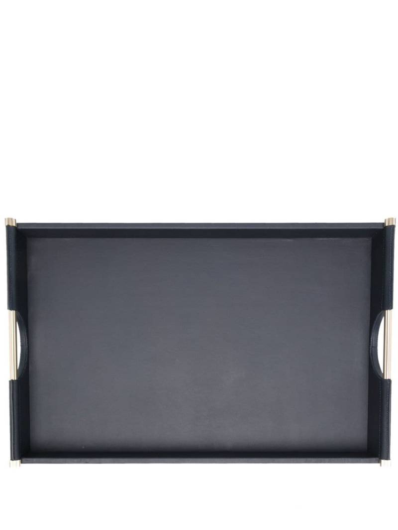 Ralph Lauren Home Claude leather tray - Blue von Ralph Lauren Home