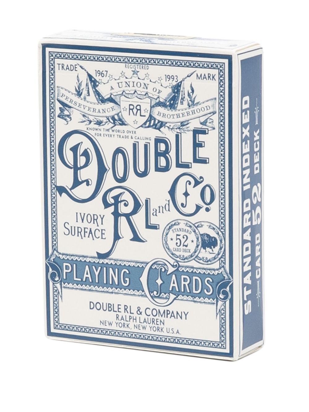 Ralph Lauren Home Double card deck (9cm x 6cm) - White von Ralph Lauren Home