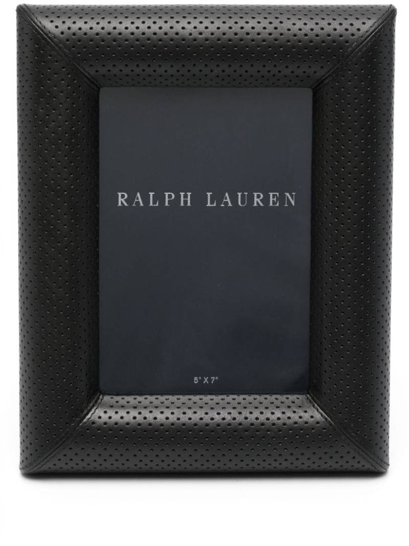 Ralph Lauren Home Durham leather frame - Black von Ralph Lauren Home