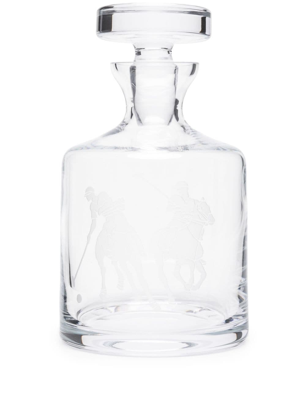 Ralph Lauren Home Garrett glass decanter - Neutrals von Ralph Lauren Home