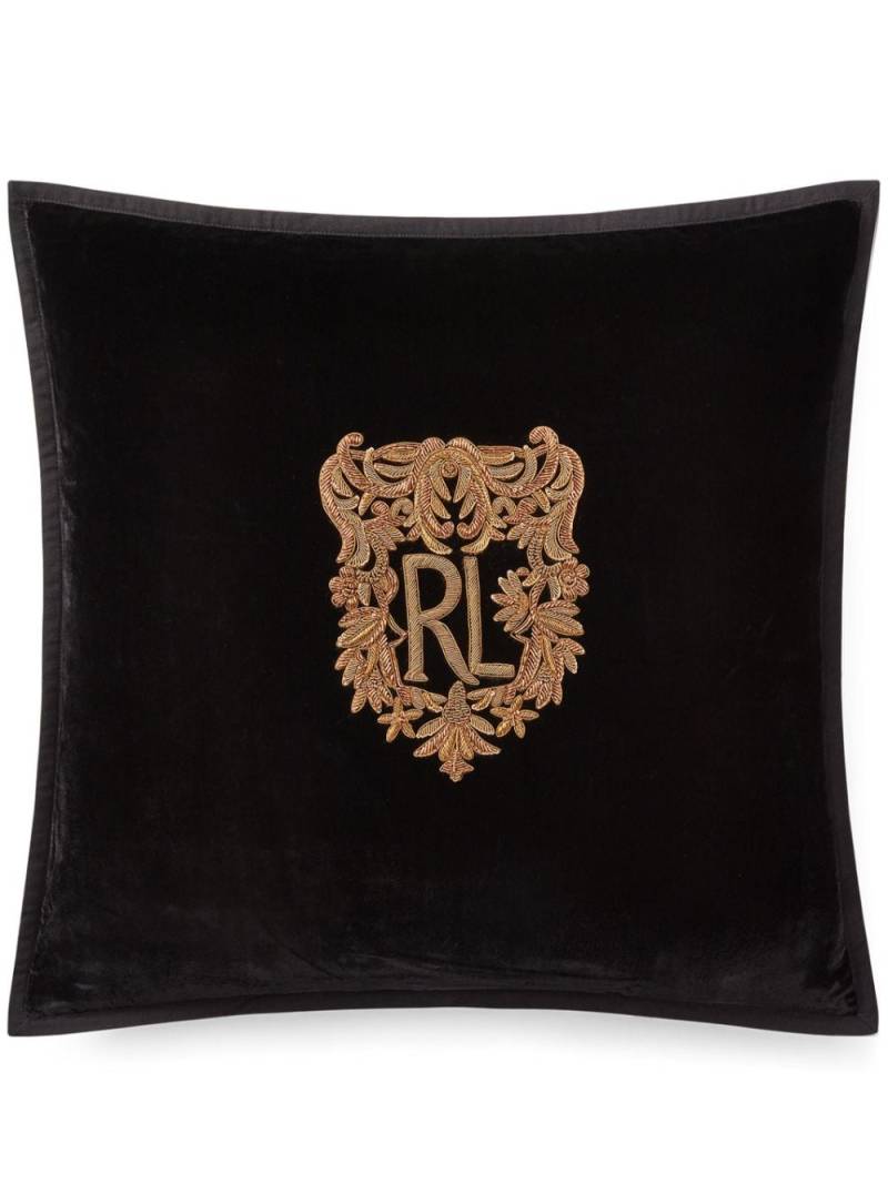 Ralph Lauren Home Glenshire cushion (20cm x 20cm) - Black von Ralph Lauren Home