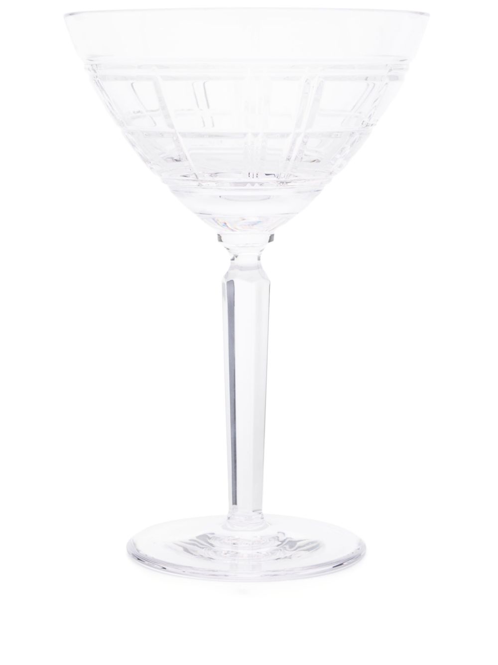 Ralph Lauren Home Hudson Plaid martini glass - Neutrals von Ralph Lauren Home