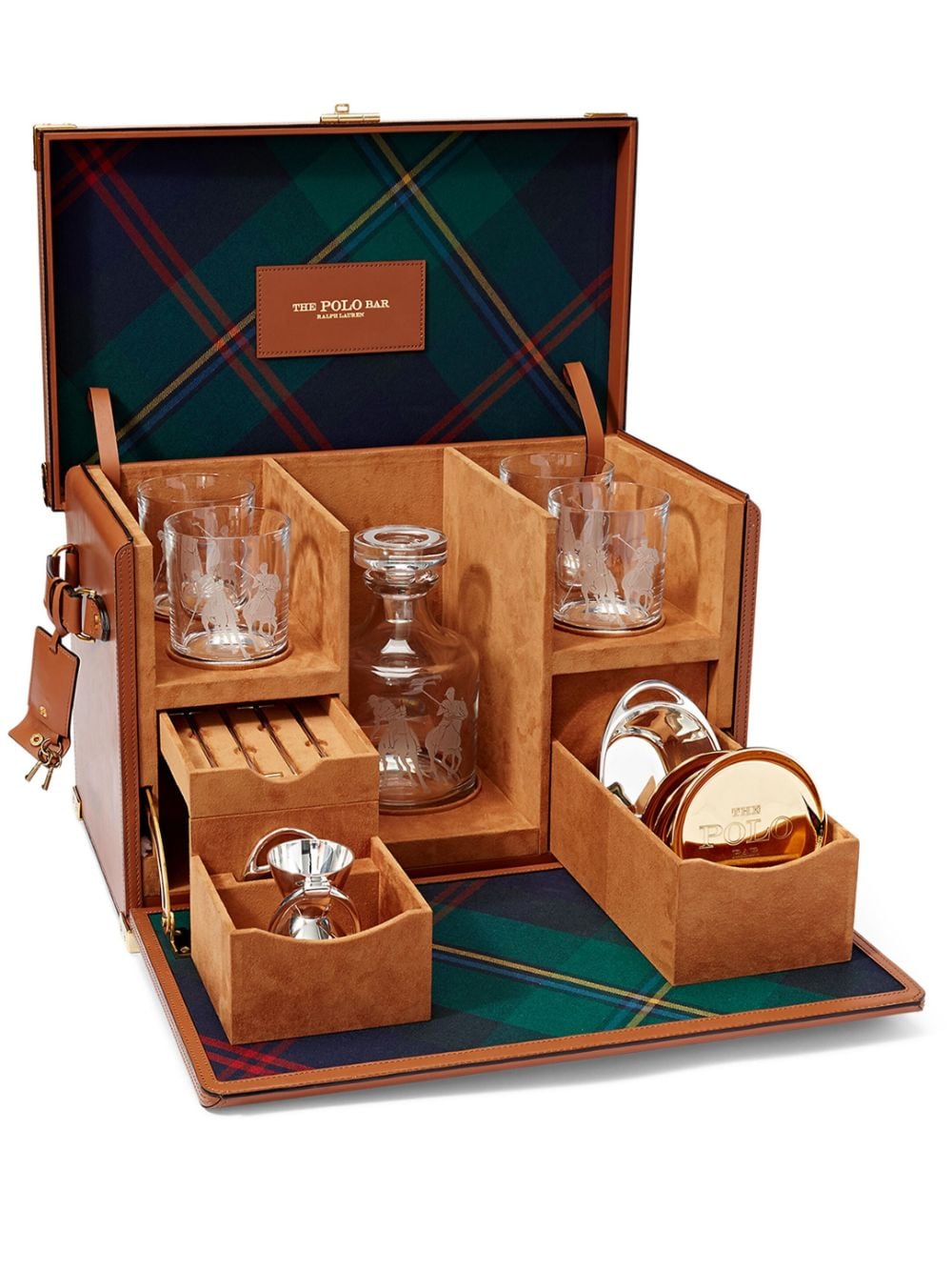 Ralph Lauren Home Kipton mixologist box gift set - Brown von Ralph Lauren Home