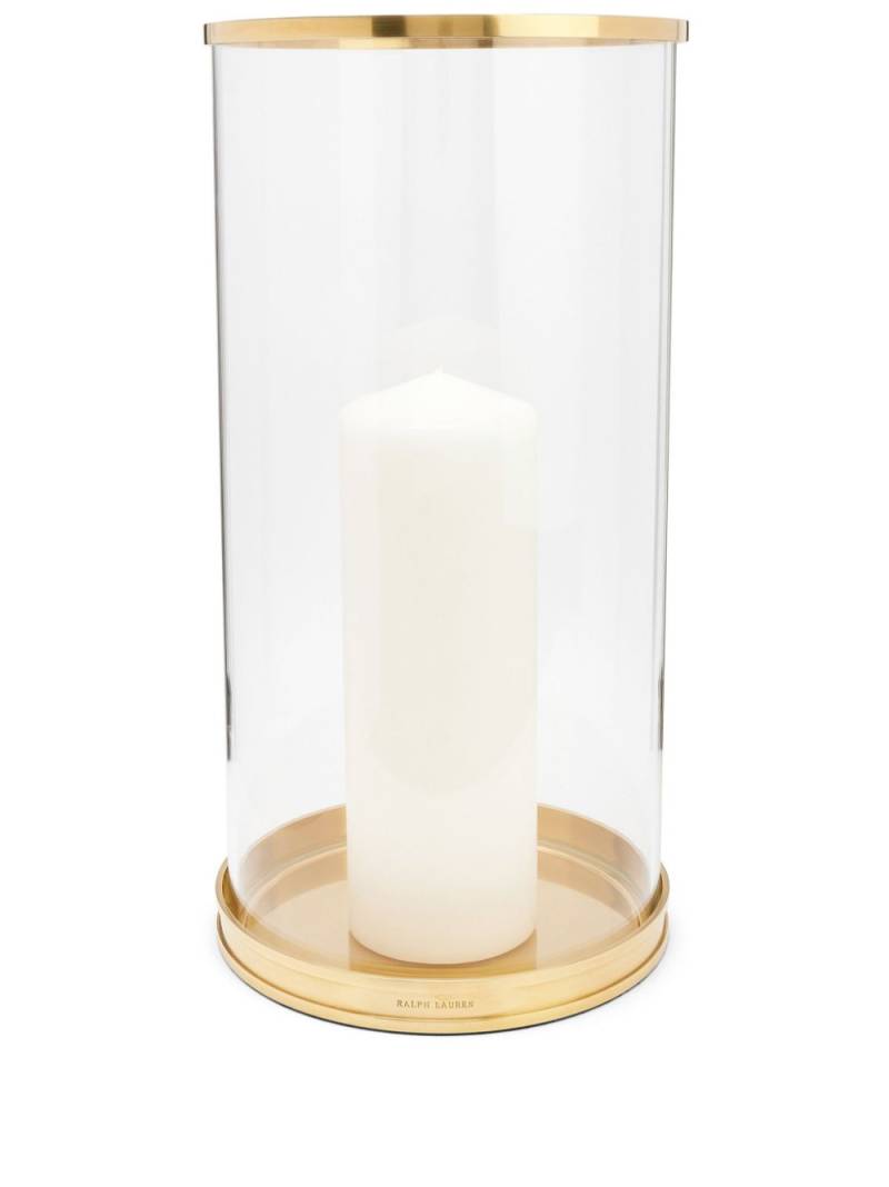 Ralph Lauren Home Modern Hurricane candle holder - Gold von Ralph Lauren Home