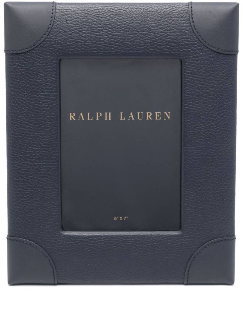 Ralph Lauren Home Ryan leather frame - Blue von Ralph Lauren Home