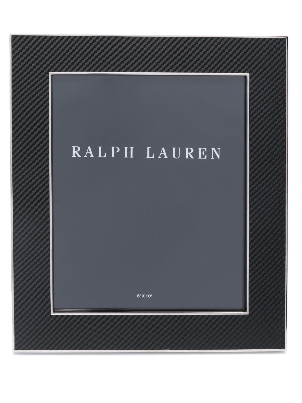 Ralph Lauren Home Sutton striped photo frame - Black von Ralph Lauren Home