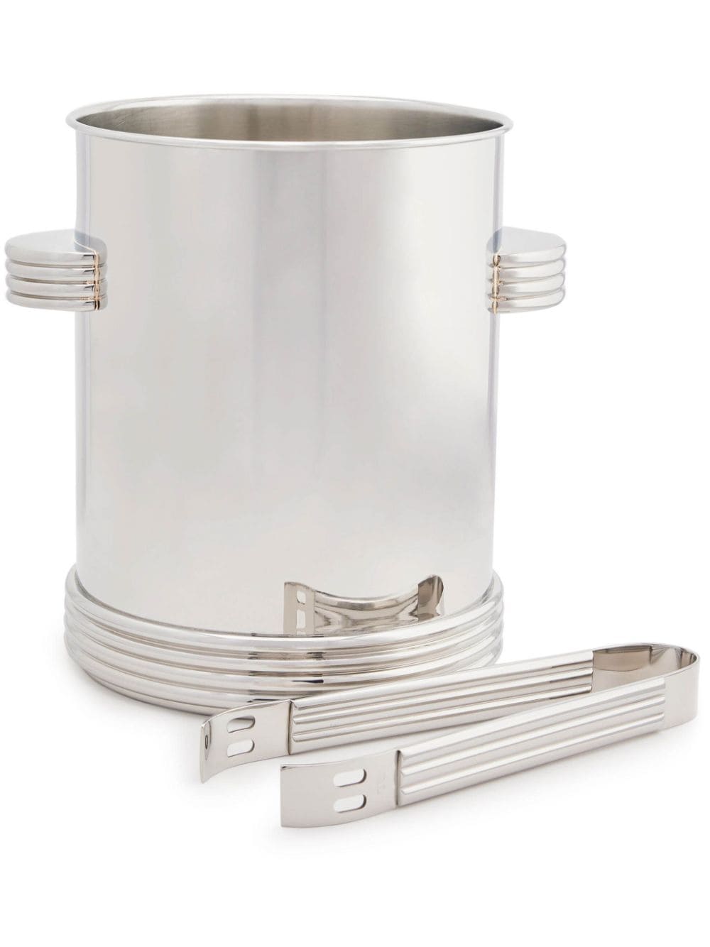 Ralph Lauren Home Thorpe Ice Bucket & Tongs set - Silver von Ralph Lauren Home