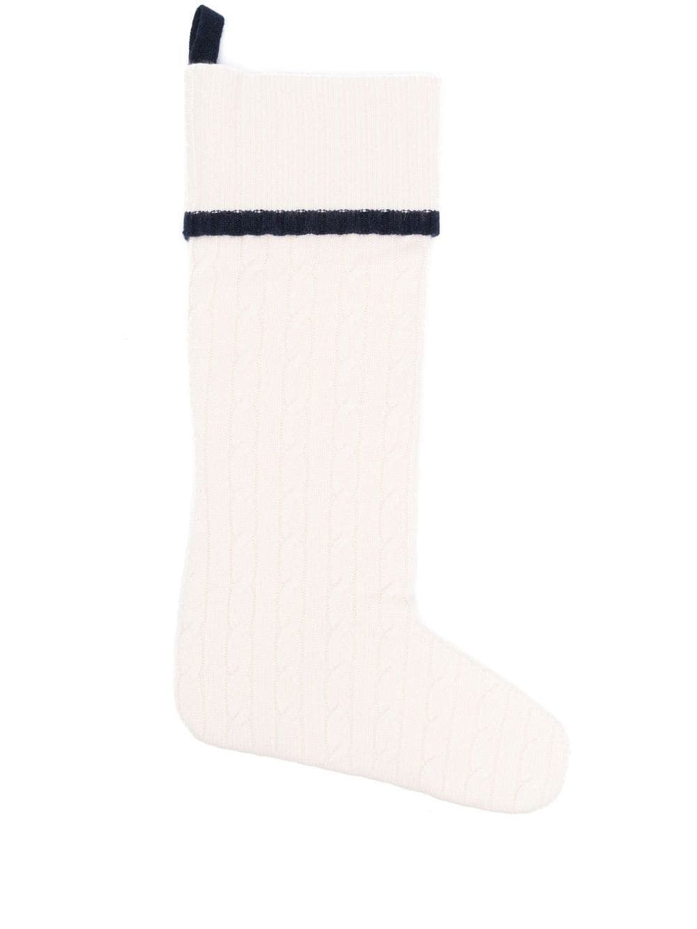 Ralph Lauren Home cable-knit cashmere stocking - Neutrals von Ralph Lauren Home