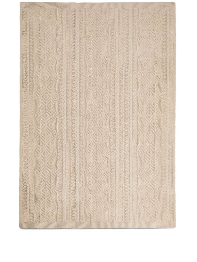 Ralph Lauren Home geometric pattern cotton blanket - Neutrals von Ralph Lauren Home