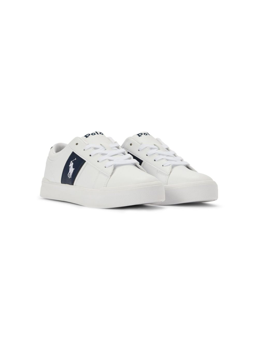 POLO RALPH LAUREN KIDS Heritage Court II sneakers - White von POLO RALPH LAUREN KIDS