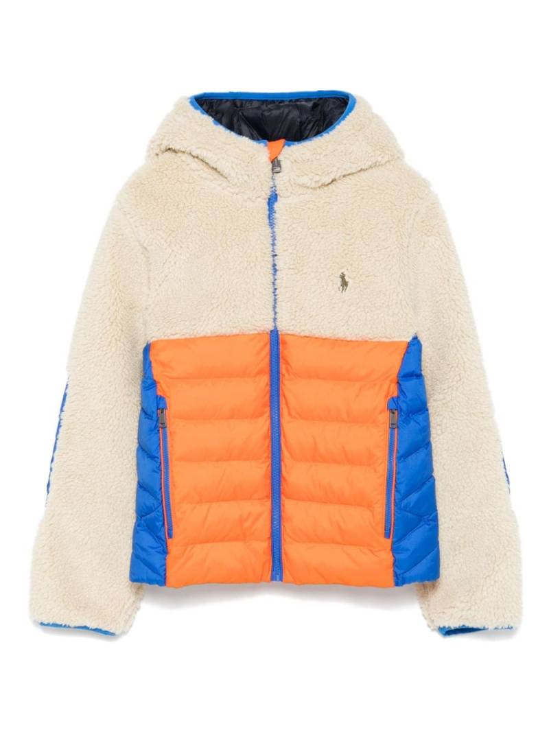 POLO RALPH LAUREN KIDS Hybrid Terra bomber jacket - Neutrals von POLO RALPH LAUREN KIDS