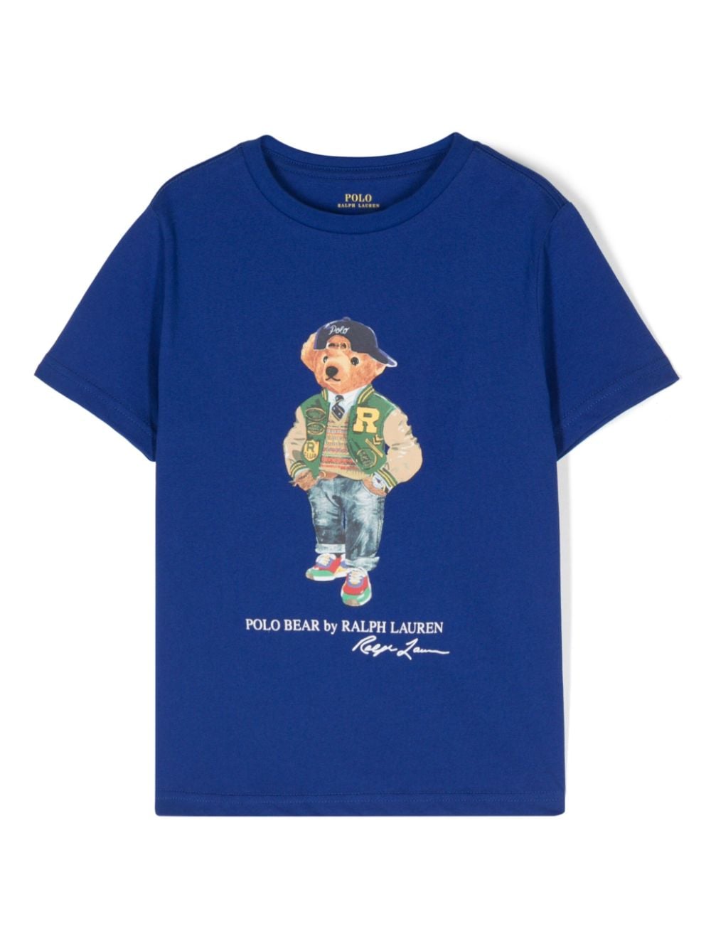 Ralph Lauren Kids Polo Bear T-shirt - Blue von Ralph Lauren Kids