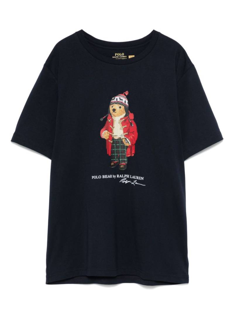 POLO RALPH LAUREN KIDS Polo Bear T-shirt - Blue von POLO RALPH LAUREN KIDS